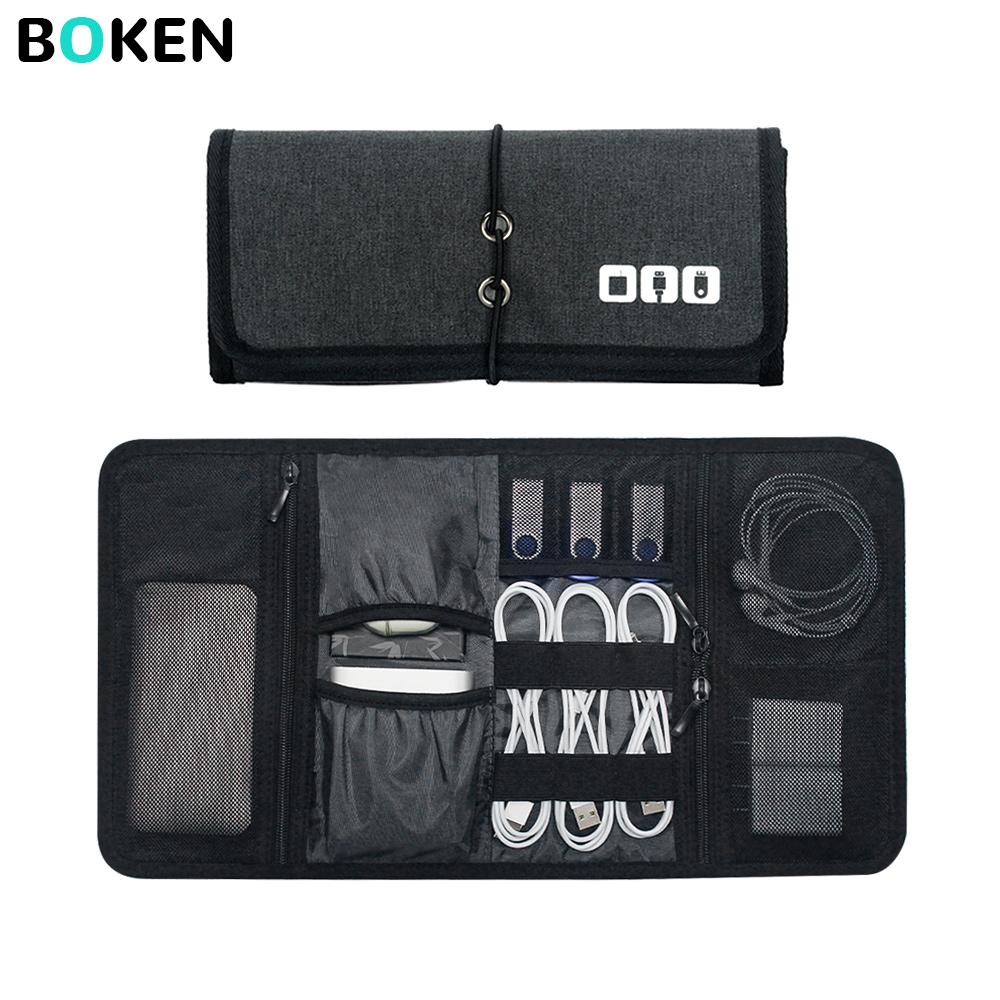 Tech Accessories Cheap - Teknoloji Organizatör Çantası Kablo Saklama Kutusu