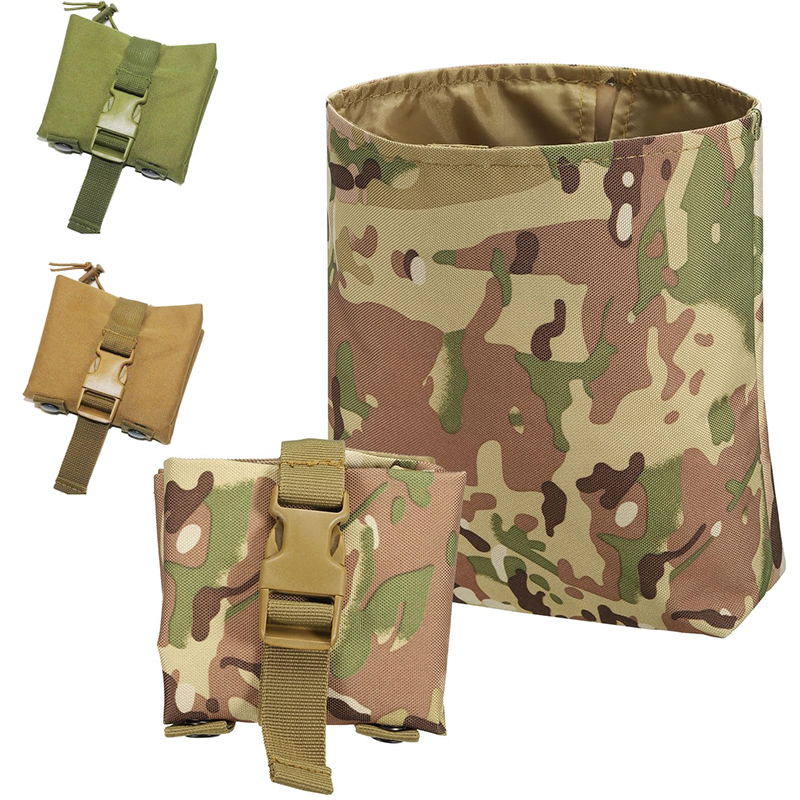 Tech Accessories Pouch - Yeni Molle Katlanır Şarjör Çantası Açık