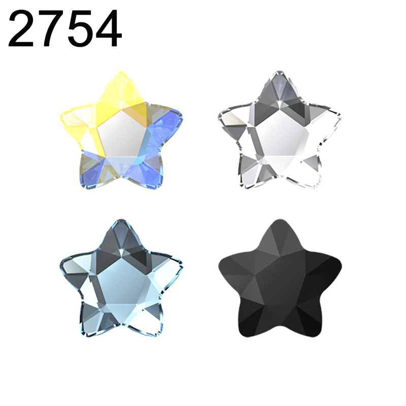 Nail Tech Accessories - Hakiki 2754 Yıldız Çiçek Düz Geri