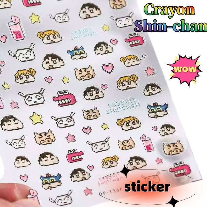 Nail Tech Accessories - Crayon Shin-chan Yaratıcı Kağıt Guka Defter