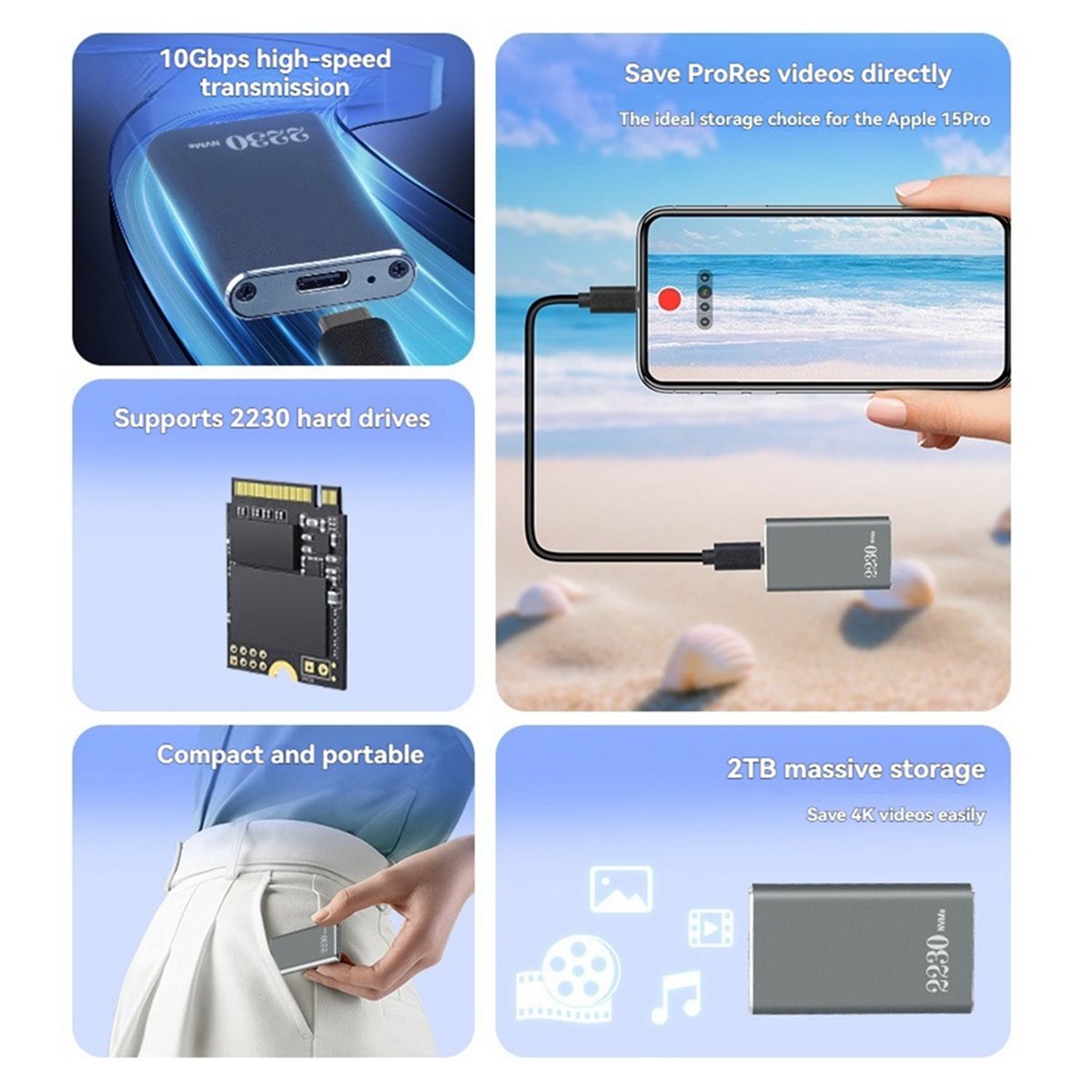 A40I M.2 NVMe SSD Kutusu - Alü - Portable Ssd Enclosure incelemesi ve fiyatı
