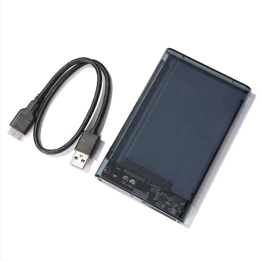 Şeffaf HDD Kutusu HDD Muhafaza - Portable Ssd Enclosure incelemesi ve fiyatı