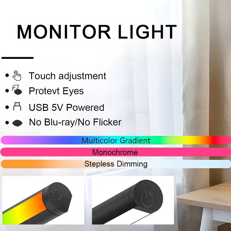 LED Monitör Işık Çubuğu CCT Do - Monitor Light Bar incelemesi ve fiyatı