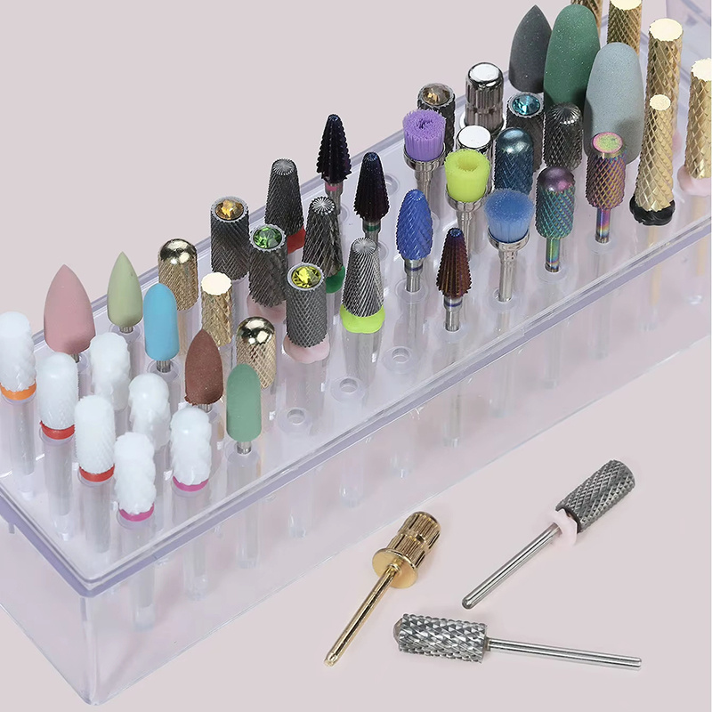 48 Delikli Şeffaf Tırnak Freze - Nail Tech Accessories incelemesi ve fiyatı