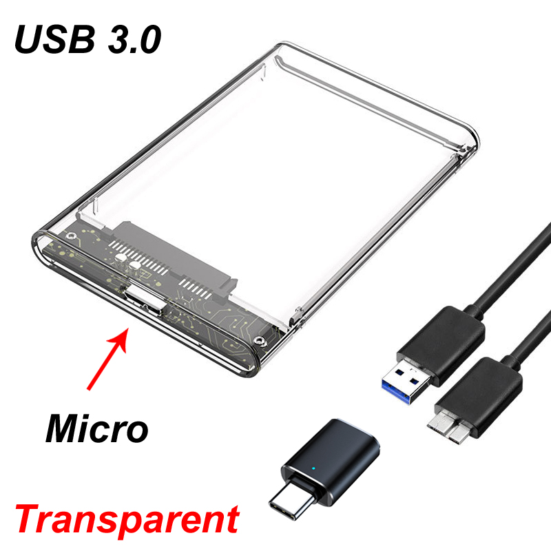 Şeffaf HDD Kutusu HDD Muhafaza - Portable Ssd Enclosure incelemesi ve fiyatı