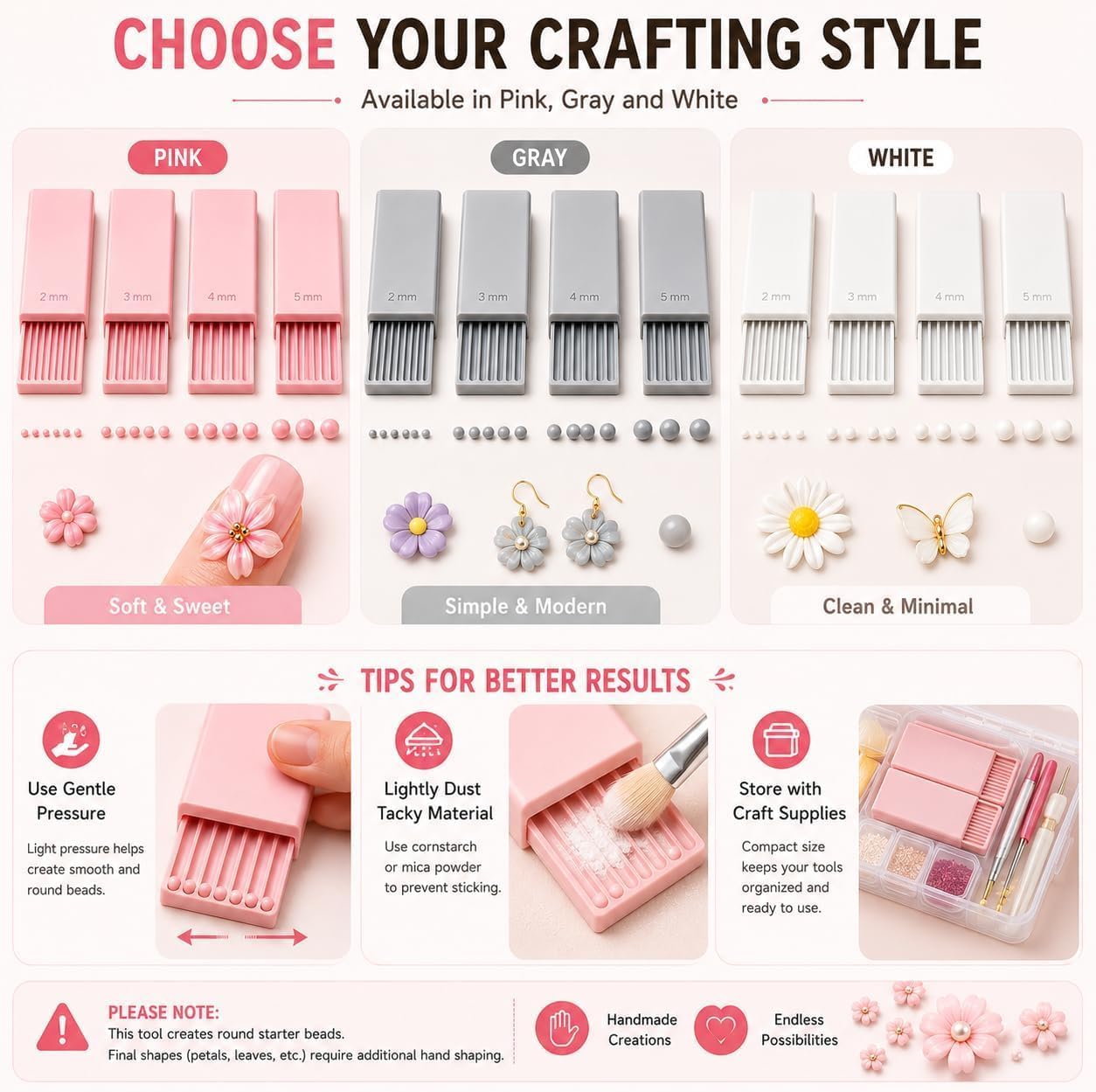 4 Adet 3D Baskı Kil Jel Topu Y - Nail Tech Accessories incelemesi ve fiyatı
