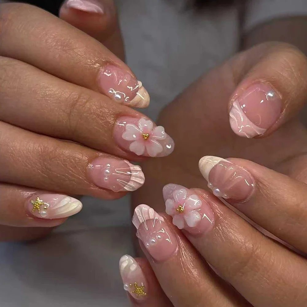 Kısa Oval 3D İnci Kabuklu Fran - Nail Tech Accessories incelemesi ve fiyatı