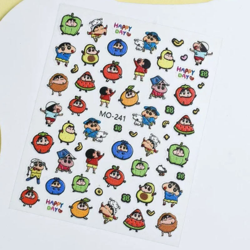 Crayon Shin-chan Yaratıcı Kağı - Nail Tech Accessories incelemesi ve fiyatı